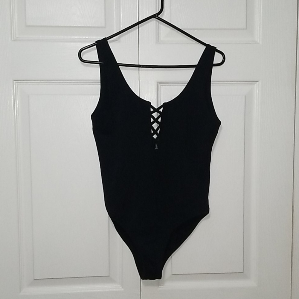 Women's FOREVER21 Black body suit